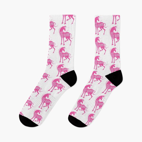 Item preview, NEVER STOP DREAMING with unicorn rough designed and sold by jazzydevil.