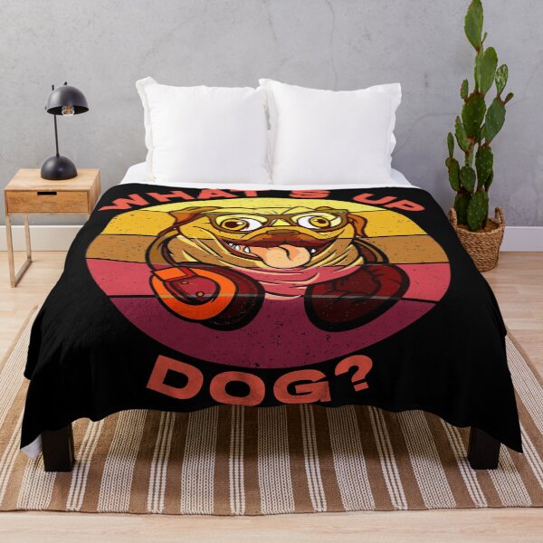 Item preview, What's Up Dog Pug designed and sold by Coder-T.