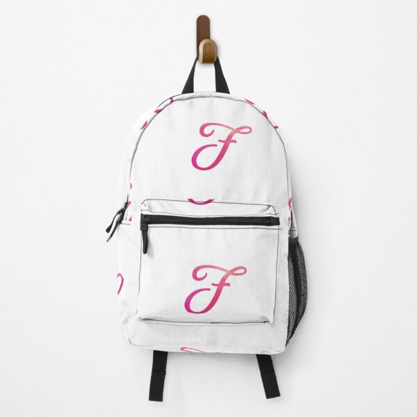 Item preview, Letter F  Pink Color Monogram Script, Personalized Initial designed and sold by Star58.