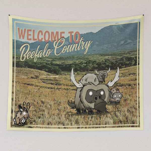 Item preview, Beefalo Country - Dont Starve  designed and sold by elevens.