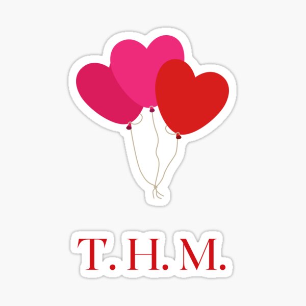 T. H. M. The Brand Sticker