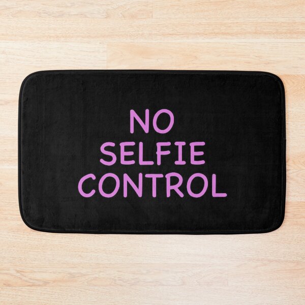 Item preview, No Selfie Control designed and sold by popculturechick.