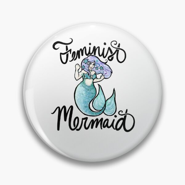 Item preview, Feminist Mermaid designed and sold by FrictionMaxxing.