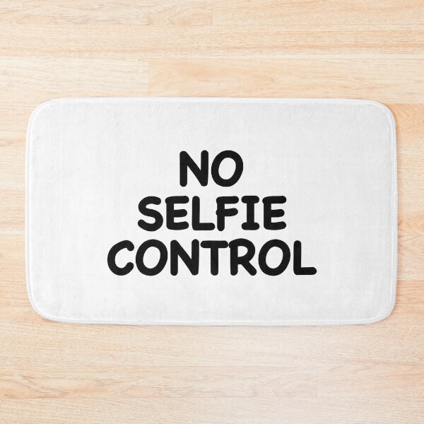 Item preview, No Selfie Control designed and sold by popculturechick.