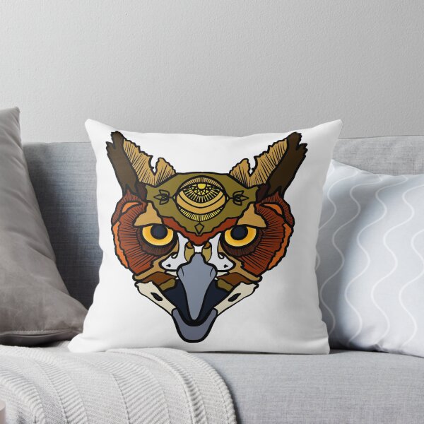 Item preview, Mind’s Eye Owl Head designed and sold by CleatAndCrayon.
