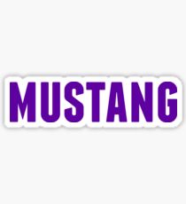 mustang Sticker