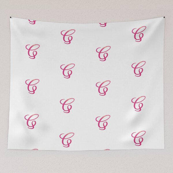 Item preview, Letter G Pink Color Monogram Script, Personalized Initial designed and sold by Star58.