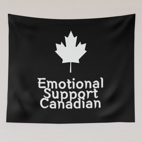 Item preview, Emotional Support Canadian essential t-shirts, support Canadian designed and sold by Aleekr1.