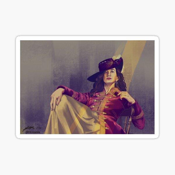 "Viola Willoughby" Sticker for Sale by drawingsnshtuff Redbubble