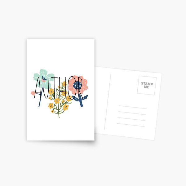 AUTHOR Postcard