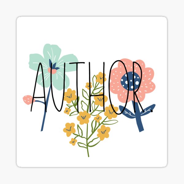 AUTHOR Sticker
