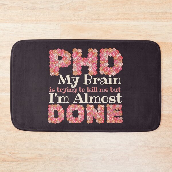 Item preview, PhD Student Gift, PhD almost Done, Dissertation on process, futur Doctor, Funny PhD Student Christmas Gift   designed and sold by AmazingEcraft.