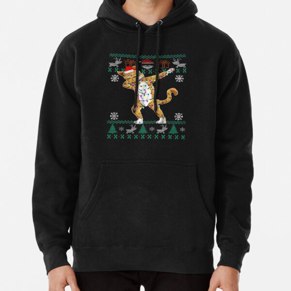 Aperçu de l'œuvre Cat ugly christmas sweater créée et vendue par Kasantimo.