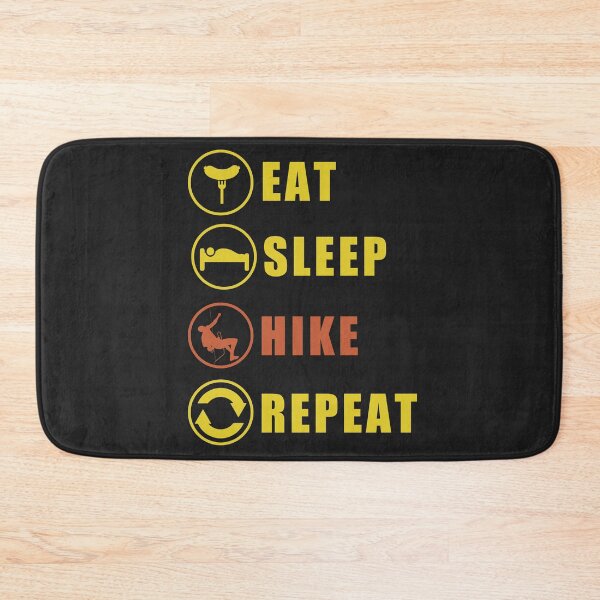 Artikelvorschau, Eat Sleep Hike Repeat entworfen und verkauft von teledesign.