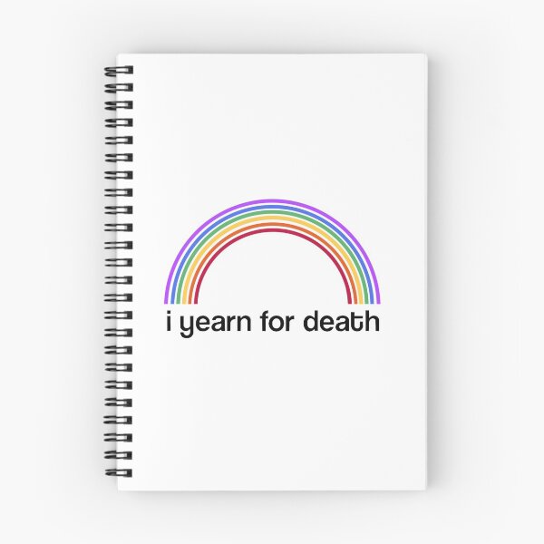 Item preview, i yearn for death  designed and sold by buggbrushwork.