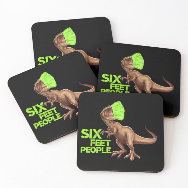 Item preview, T-Rex - Six Feet People! designed and sold by Mystik-Media.