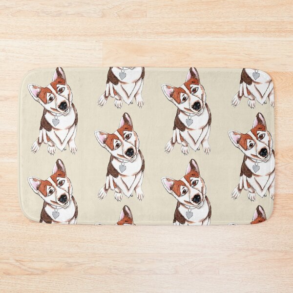 Item preview, Corgi Dog Heart Collar designed and sold by Eocartstudio.