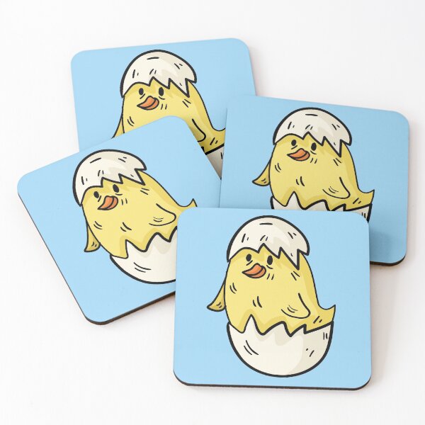 Item preview, Fun & Colorful Easter Hatching Baby Chick Sketch Drawing designed and sold by SLAG-Creative.