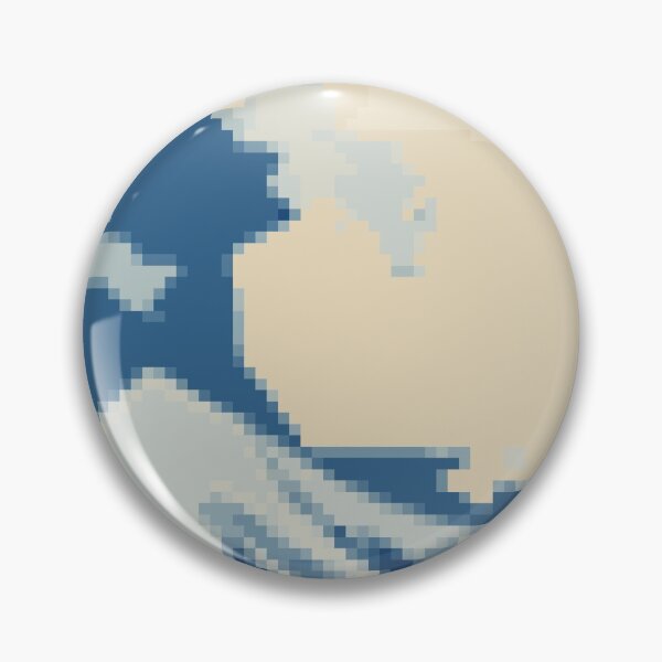 Item preview, The Great Wave 8-Bit designed and sold by Qrapti.