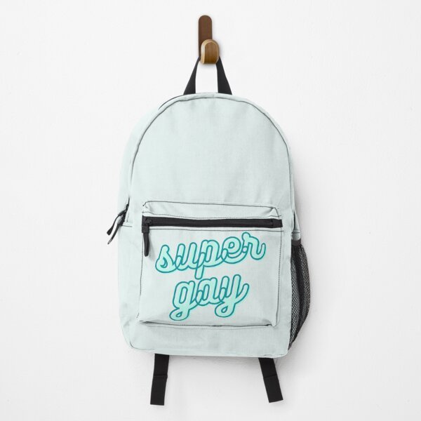 Item preview, Super Gay, Teal designed and sold by CJ Vanderbeek.