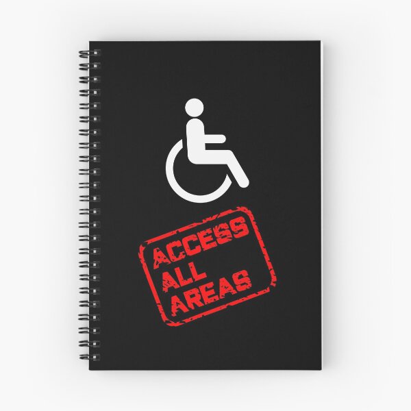 Item preview, Wheelchair Access All Areas designed and sold by WeaveTrumpet.