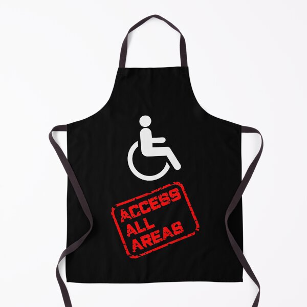 Item preview, Wheelchair Access All Areas designed and sold by WeaveTrumpet.