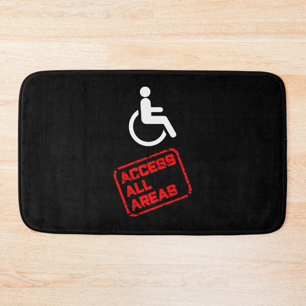 Item preview, Wheelchair Access All Areas designed and sold by WeaveTrumpet.