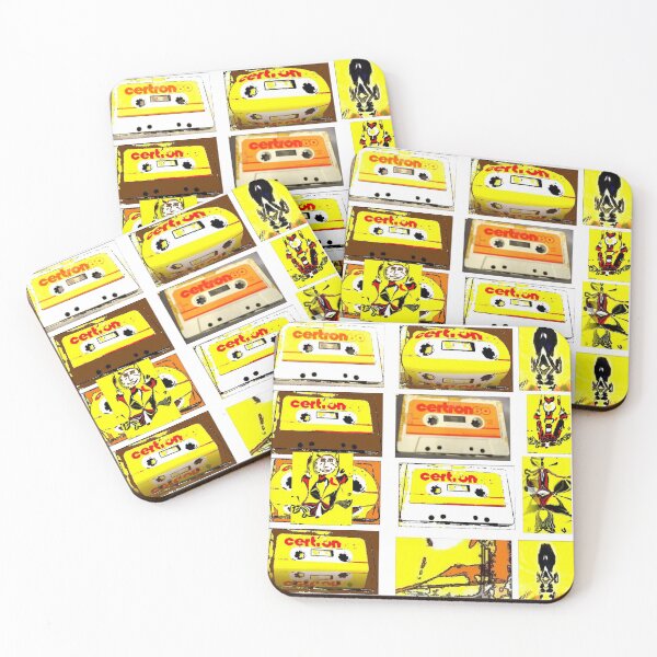 Item preview, Certron, Cassettes, artwork, DIY, punk, 70's, Cage, Collage designed and sold by Stacey Lazarus.