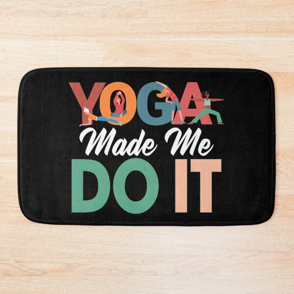 Item preview, Yoga Made Me Do It Is A Great Design for Fitness Workouts designed and sold by giftsbyminuet.