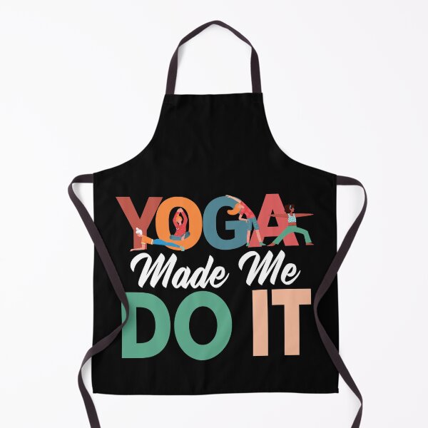 Item preview, Yoga Made Me Do It Is A Great Design for Fitness Workouts designed and sold by giftsbyminuet.
