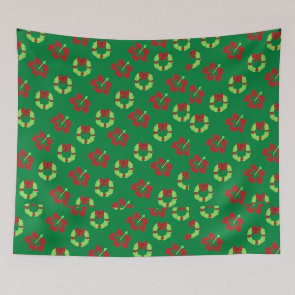 Item preview, hawaii christmas aloha print mele kalikimaka pattern designed and sold by maplunk.