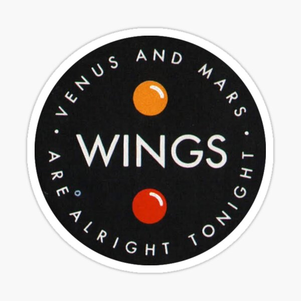 Venus & Mars Design 2 Sticker