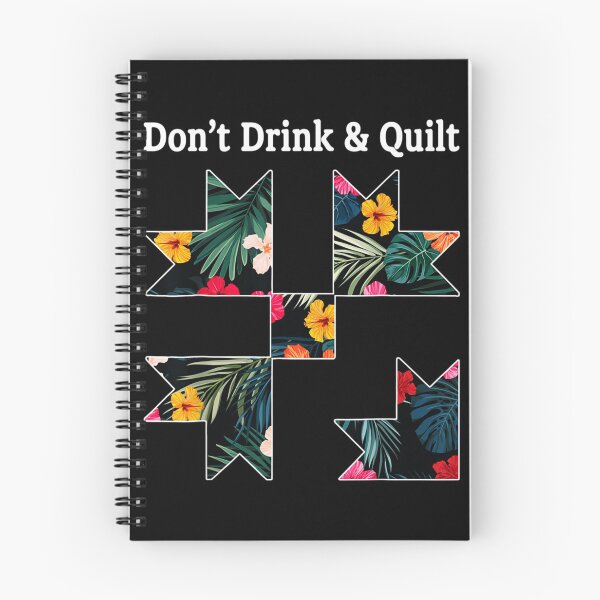 Item preview, Don't Drink & Quilt Sewing Humor Quilting designed and sold by Charles Brian.