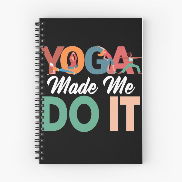 Item preview, Yoga Made Me Do It Is A Great Design for Fitness Workouts designed and sold by giftsbyminuet.