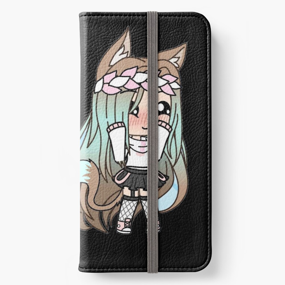 Cute Anime Girl - Gacha Edit iPhone Wallet for Sale by BambooBanana