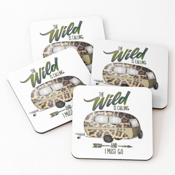 Item preview, The Wild Is Calling And I Must Go Camping designed and sold by ChicoryJunction.