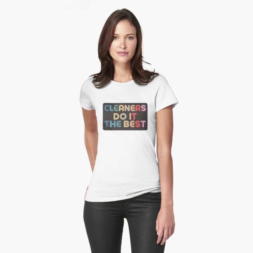 Item preview, Fitted T-Shirt designed and sold by SavvyCleaner.
