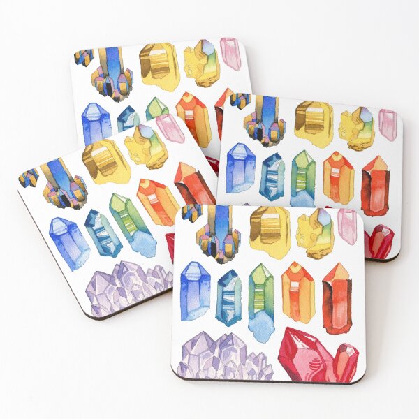Item preview, Rainbow Crystals designed and sold by redgoldsparks.