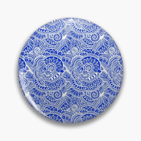Item preview, Flower Dreams (Royal Blue) designed and sold by Mahina Melim.
