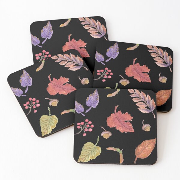 Item preview, Tossed Fall Leaves designed and sold by Leslie Rogers Todder.