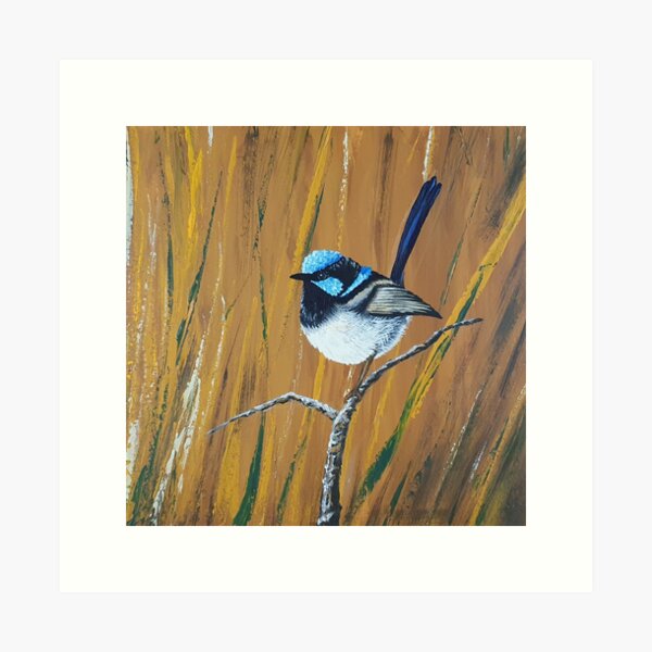 Item preview, Magnificent Superb Fairy Wren designed and sold by Benjamin Heffernan.