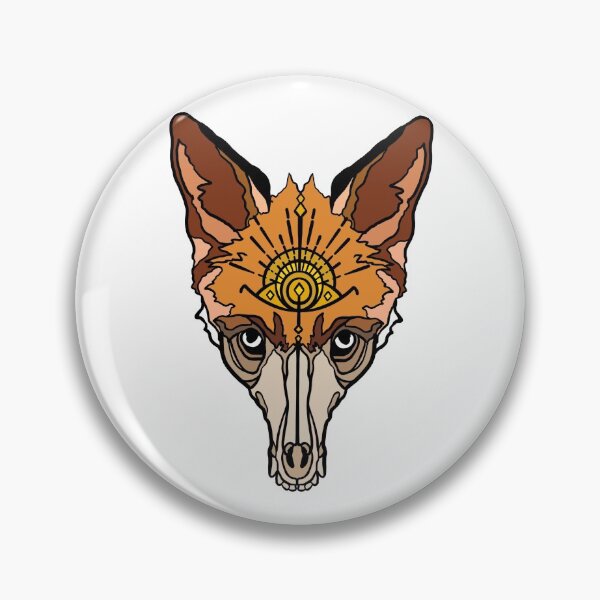 Item preview, Mind’s Eye Fox Head designed and sold by CleatAndCrayon.