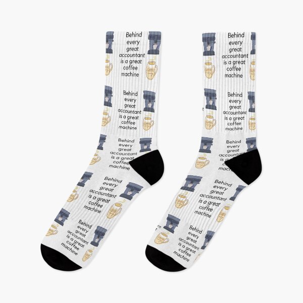 Item preview, Accounting: Behind every great accountant - Coffee designed and sold by AppreciateThat.