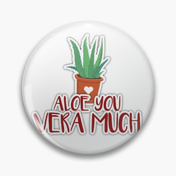 Aloe you vera much Pin