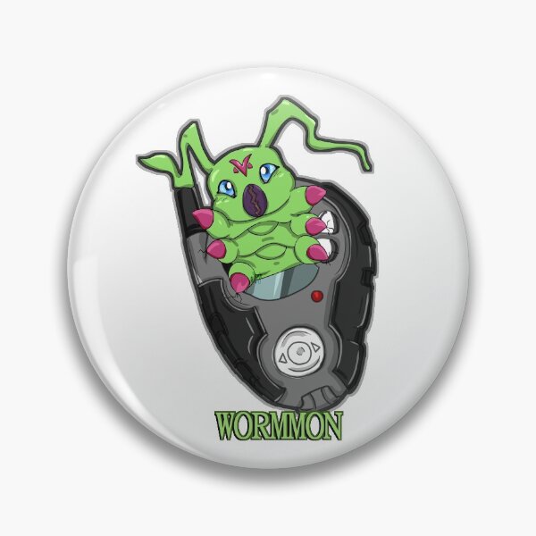 Item preview, Wormmon designed and sold by Dizzidino-Art.