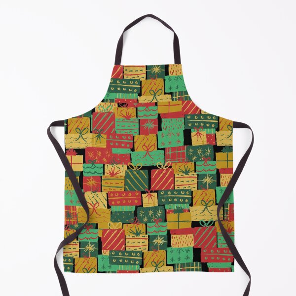 Item preview, Colorful Christmas Gifts - Retro Christmas Pattern designed and sold by TeesForNerds.