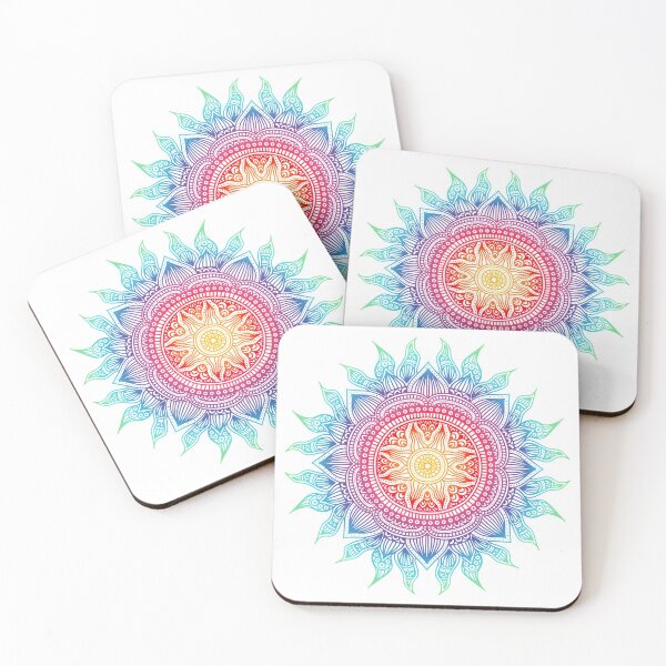 Item preview, SUN Colorful rainbow mandala designed and sold by Giulia  Palazzo.