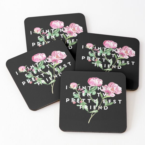 Item preview, I Aint Never Seen Two Pretty Best Friends Tiktok designed and sold by YueHeng Creates ⭐⭐⭐⭐⭐.