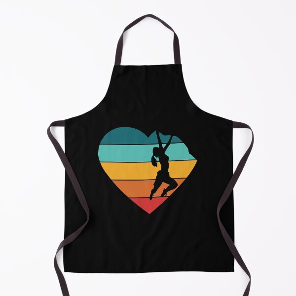 Item preview, I Love Bouldering - Woman Bouldering- Multicolored Heart designed and sold by HeatherPore.