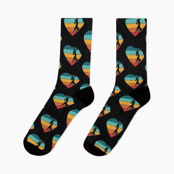 Item preview, I Love Bouldering - Woman Bouldering- Multicolored Heart designed and sold by HeatherPore.